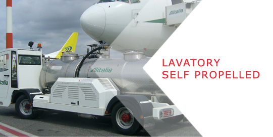 Lavatory self propelled